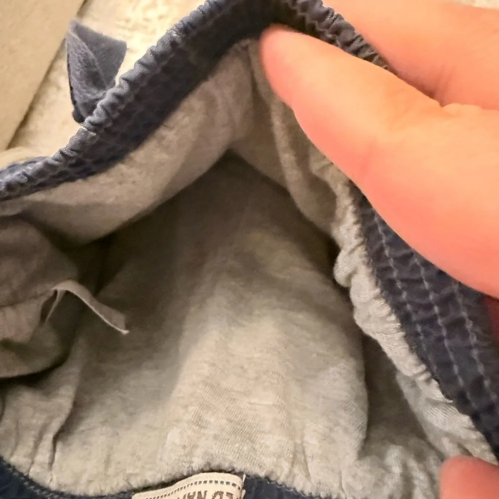 Old Navy Kids Y2K  Navy Lined Cargo Pants size 6-12M